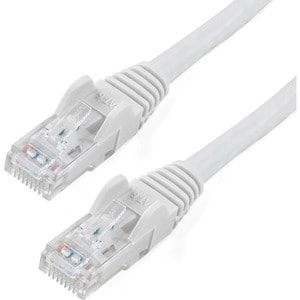 10FT WHITE CAT6 UTP SNAGLESS PATCH CABLE