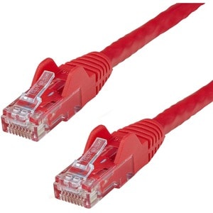10FT RED CAT6 UTP SNAGLESS PATCH CABLE