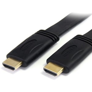 6FT HDMI-TO-HDMI M/M HIGH SPEED FLAT CABLE WITH ETHERNET