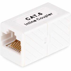 RJ45 COUPLER INLINE CAT6 ETHERNET COUPLER F/F
